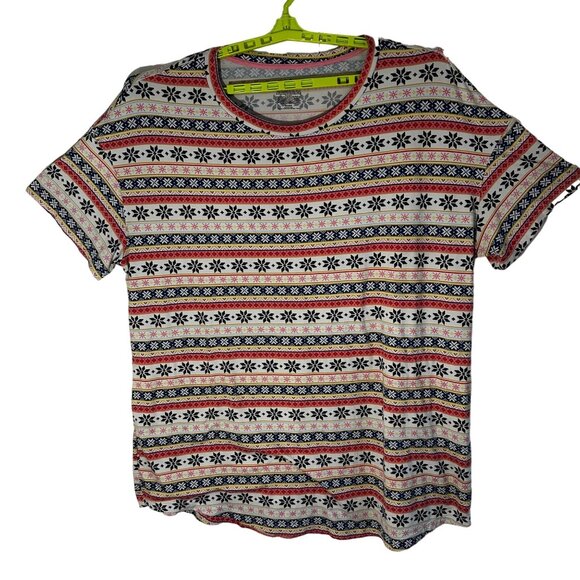 Winter Snowflake Nightshirt Women's 2X-3X Secret Treasures Recycled Polyester - Picture 1 of 6